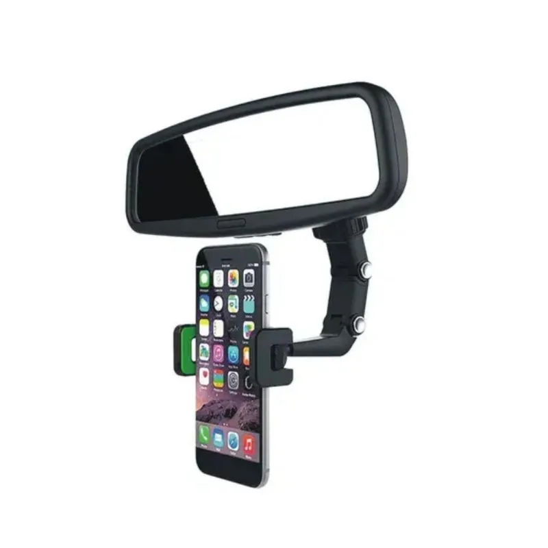 Suporte Para Celular Veicular Retrovisor Multifuncional 360º