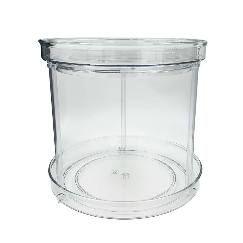 Organizador Giratório 2 Andares 23,4cm em Plástico Moment