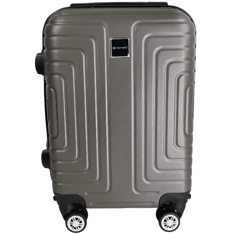 Mala De Viagem Cinza 8kg - Moment Moment (Clink)