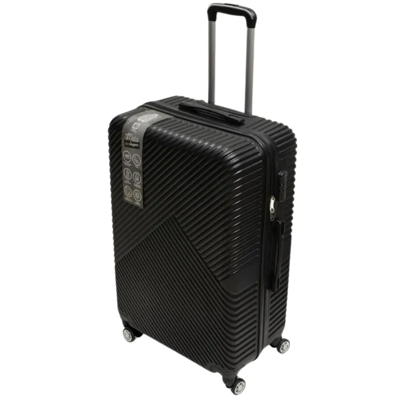 Mala de Viagem c/ Rodas - 23 Kg - CB3840-4 - Moment - PRETO
