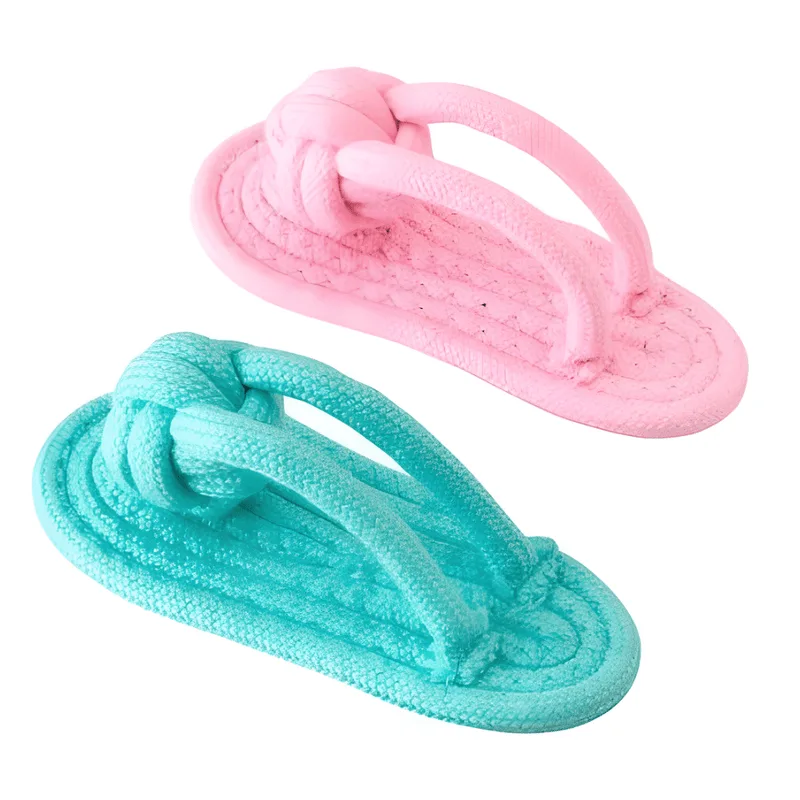 Brinquedo Pet Chinelo De Corda - Modelos Sortidos - Fluffie Fluffie (clink)