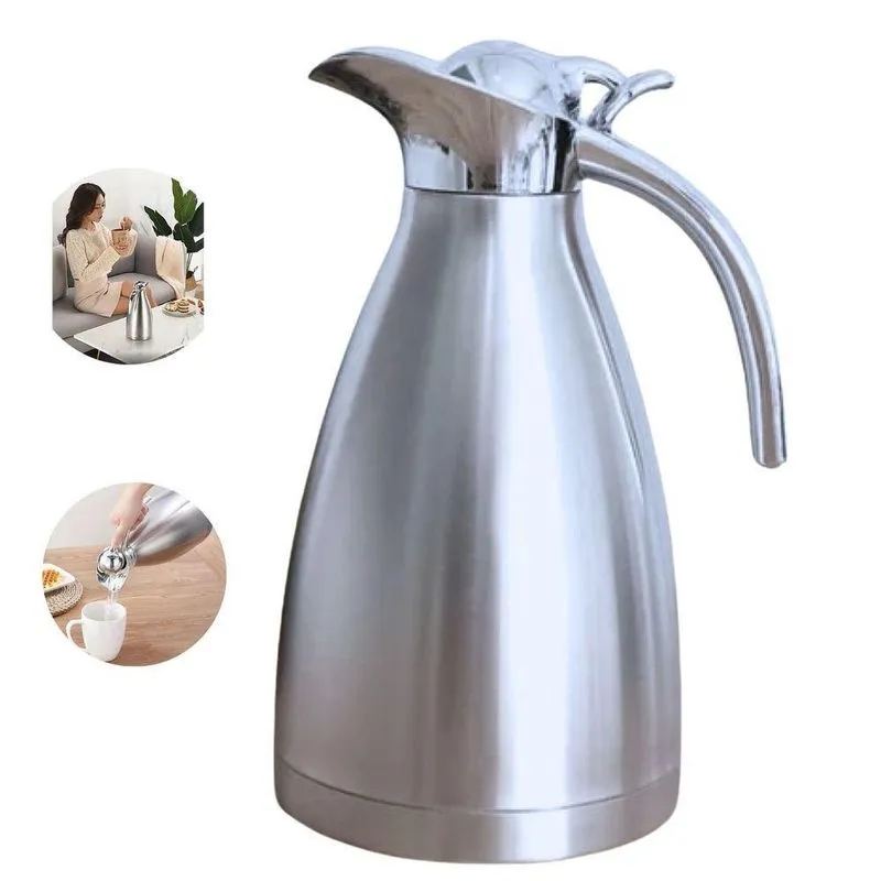 Garrafa Térmica Inox 1,5 Lt Europeia Clássica Café Premium