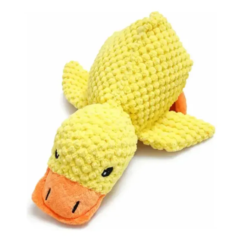 Brinquedo Pet Pelúcia Pato - Grande - Fluffie
