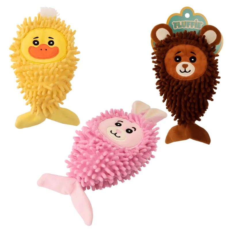 Brinquedo Pet Pelúcia Felpudo - Modelos Sortidos - Fluffie