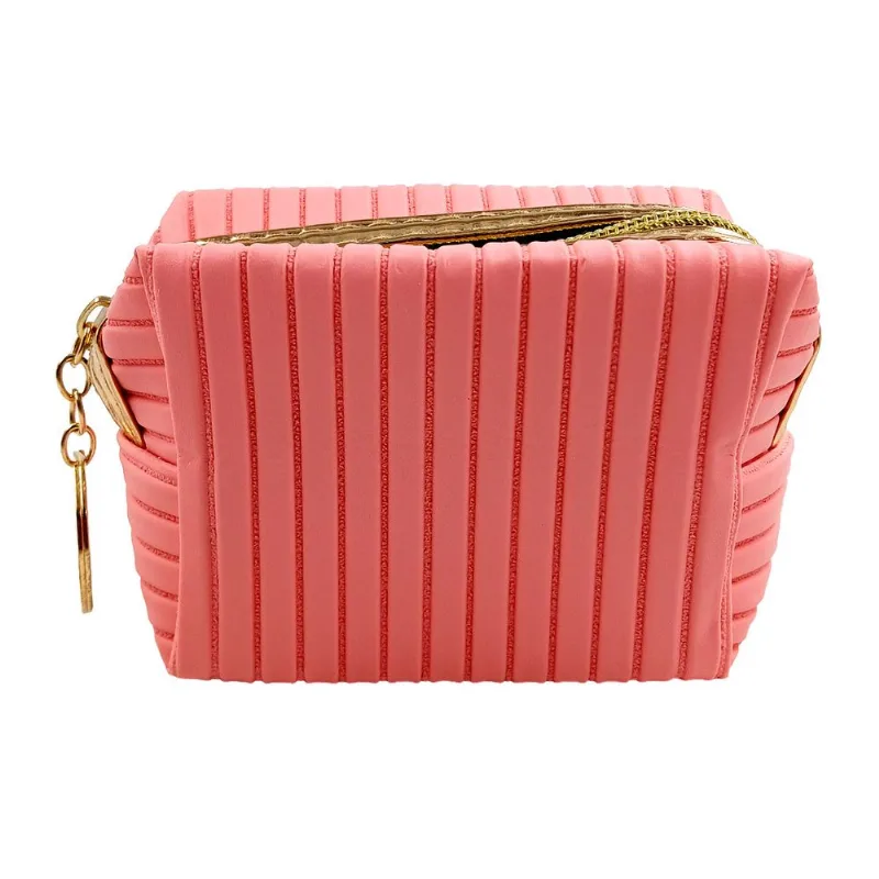 Mini Nécessaire Color 9,5x5,5cm em PVC Moment-Rosa
