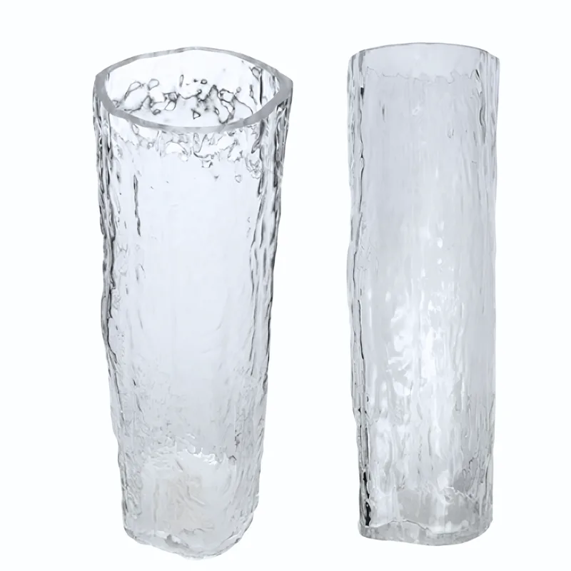 Vaso Decorativo Em Vidro 11x11x25 - Moment Moment (Clink)