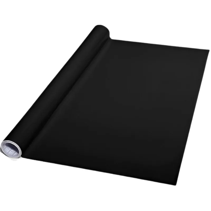 Papel de Parede Quadro Negro 2 Metros com 5 Gizes - 200x45x0,18cm - Moment