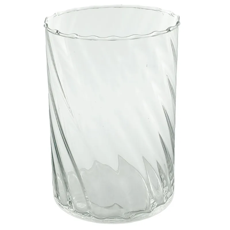 Vaso Decorativo Tubo 15cm em Vidro Moment