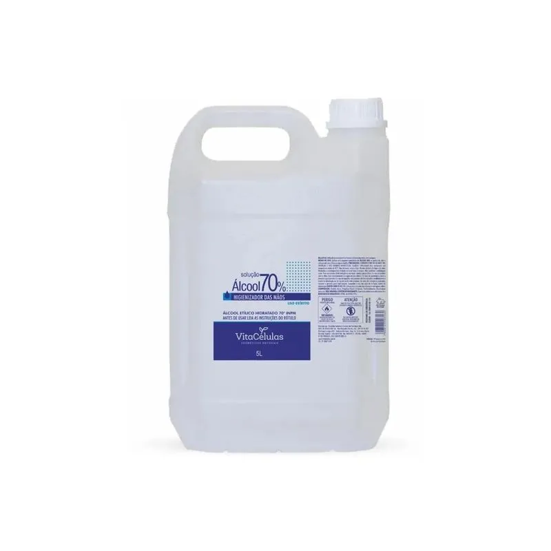 VITACELULAS LIQUIDO ALCOOL INPM 70% 5 L x 1