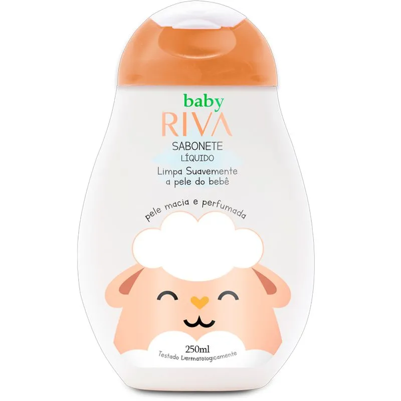 Sabonete Infantil Riva Baby Suave 250ml
