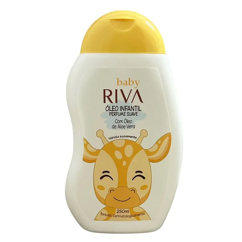 Óleo Corporal Infantil Riva Baby Suave 250ml