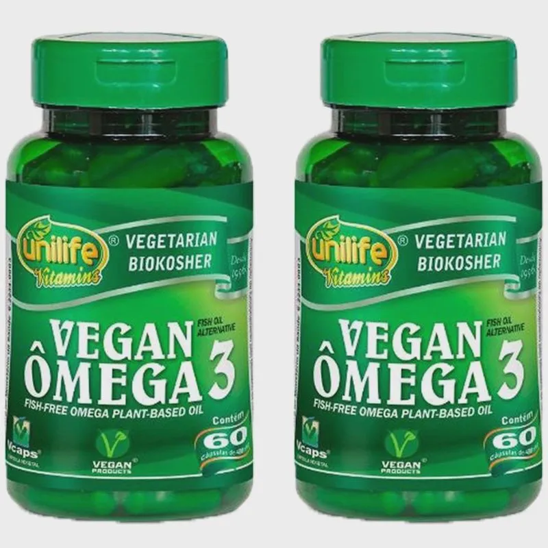 Ômega 3 Vegano 2x60 Cápsulas Unilife