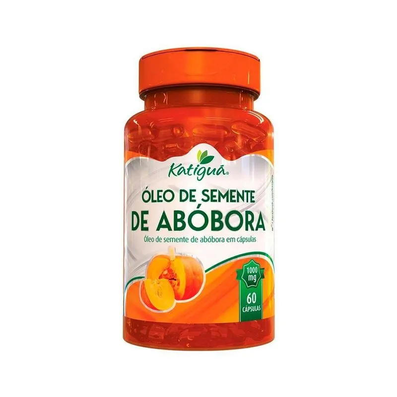 Óleo De Semente De Abóbora - 60 Cápsulas - Katigua
