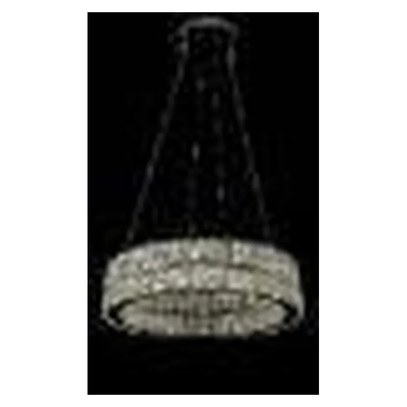 Pendente LED de Cristal e Metal 96W 3 Temperaturas (3000K/4000K/6000K) Bivolt 45cm - Sindora DCD00161