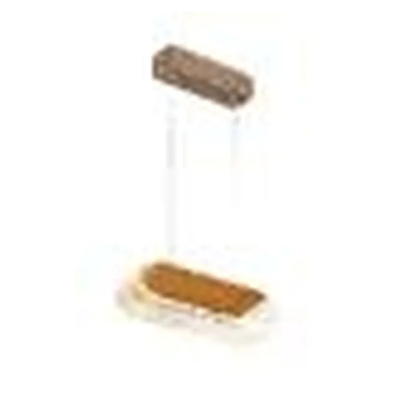 Pendente LED de Metal Dourado e Acrílico 10W 3000K Bivolt 25x8,5x150cm - Sindora DCD01167