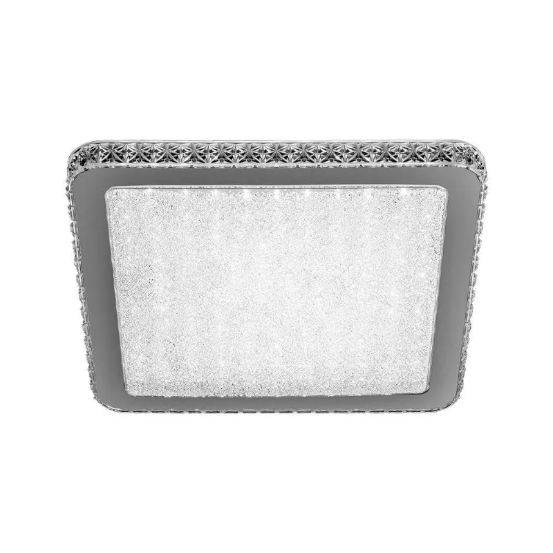 Plafon Sindora Dcx00332 24w Led Bivolt Branco - Espelhado 3000k Luz Amarela - SINDORA