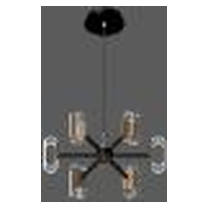 Pendente LED de Metal Dourado e Acrílico 45W 3000K Bivolt 60x25x150cm - Sindora DCD01186