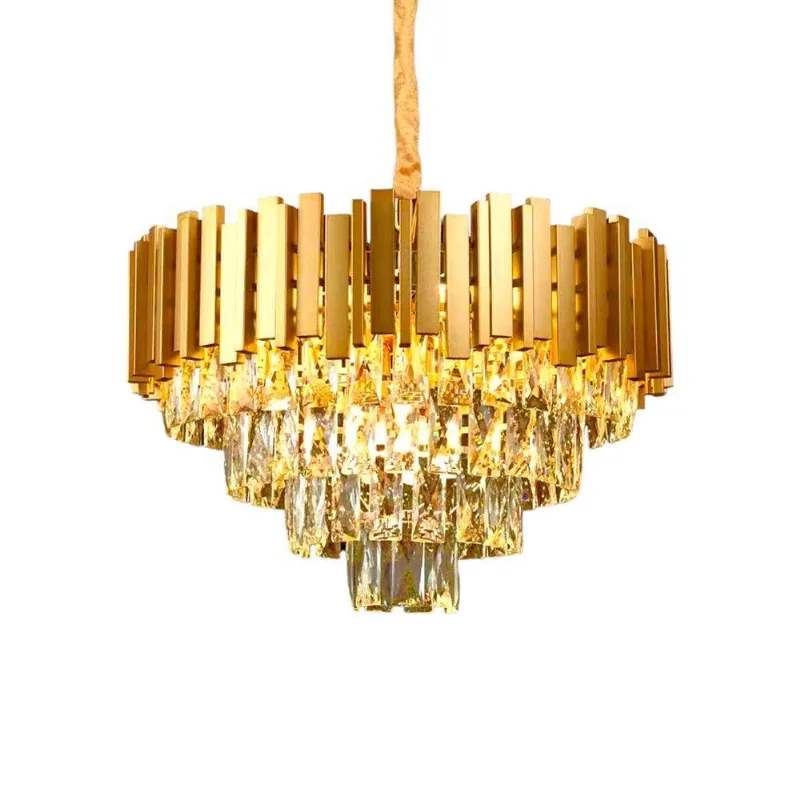 Lustre Pendente Sindora Dcd00458 Dourado E14 Bivolt - SINDORA