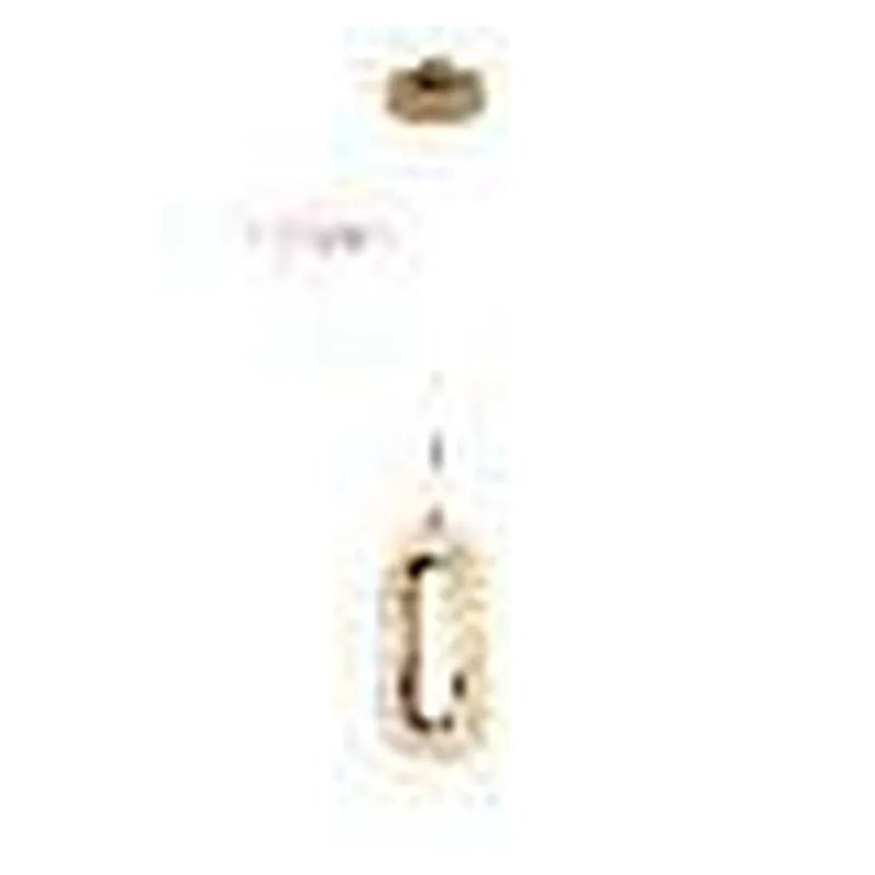 Pendente LED de Metal Dourado e Acrílico 10W 3000K Bivolt 12x20cm - Sindora QD05139