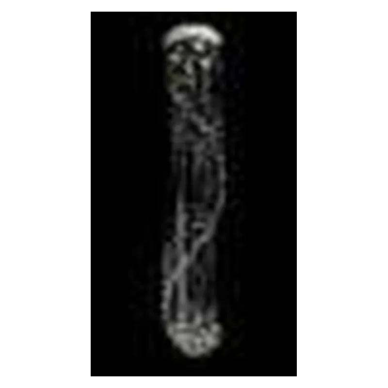 Lustre de Metal Cromado GU10 3000K 30x150cm - Sindora DCD00783