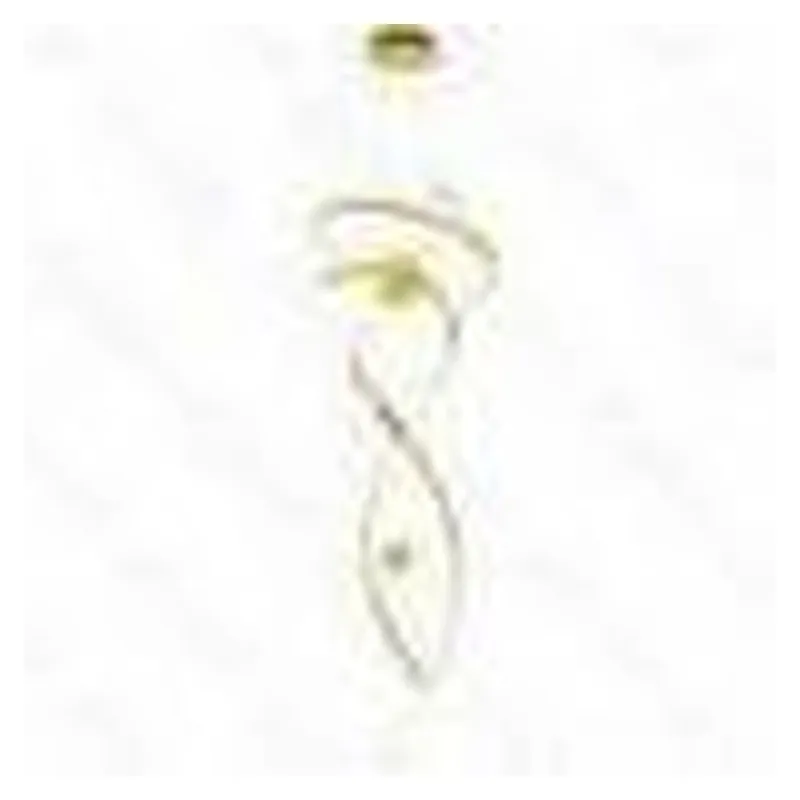 Lustre LED de Inox Dourado 140W 3000K Bivolt 75x180cm - Sindora DCD01278