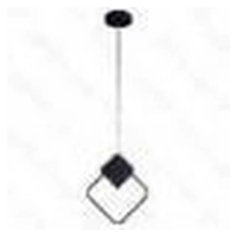 Pendente LED de Metal Preto e Silicone 14W 3000K Bivolt 29x23cm - Sindora DCD03099