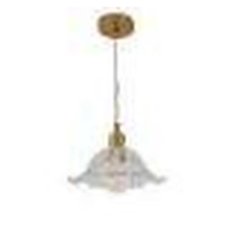 Pendente de Metal Bronze 1 Lâmpada E27 22x14cm - Sindora DCD04038