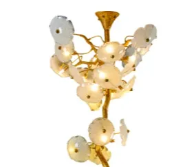Lustre de Alumínio 24 Lâmpadas G9 100x220cm - Sindora DCD01739