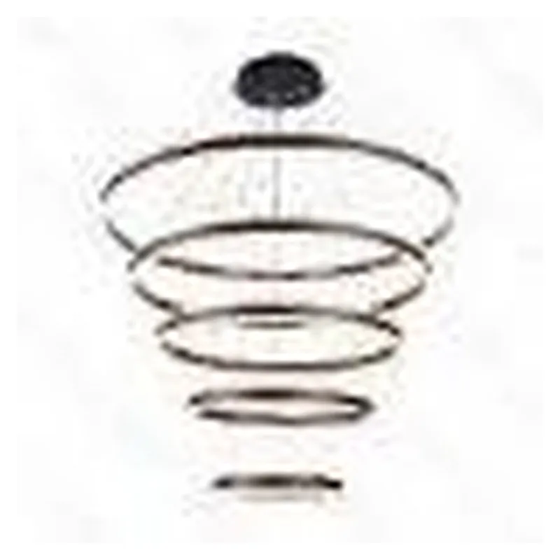 Lustre LED de Alumínio e Acrílico Luz Direta e Indireta 500W 3000K Bivolt 40x60x80x100x120cm - Sindora DCD03063