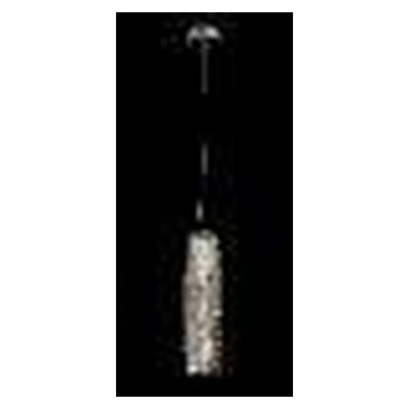 Pendente LED de Cristal e Metal Cromado 20W 3000K Bivolt 46x12cm - Sindora DCD02819