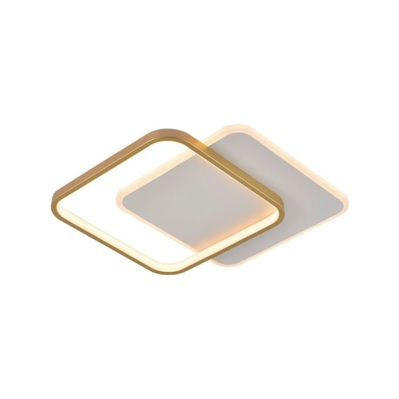 Plafon Sindora Dcx03132 Led Bivolt Dourado - SINDORA