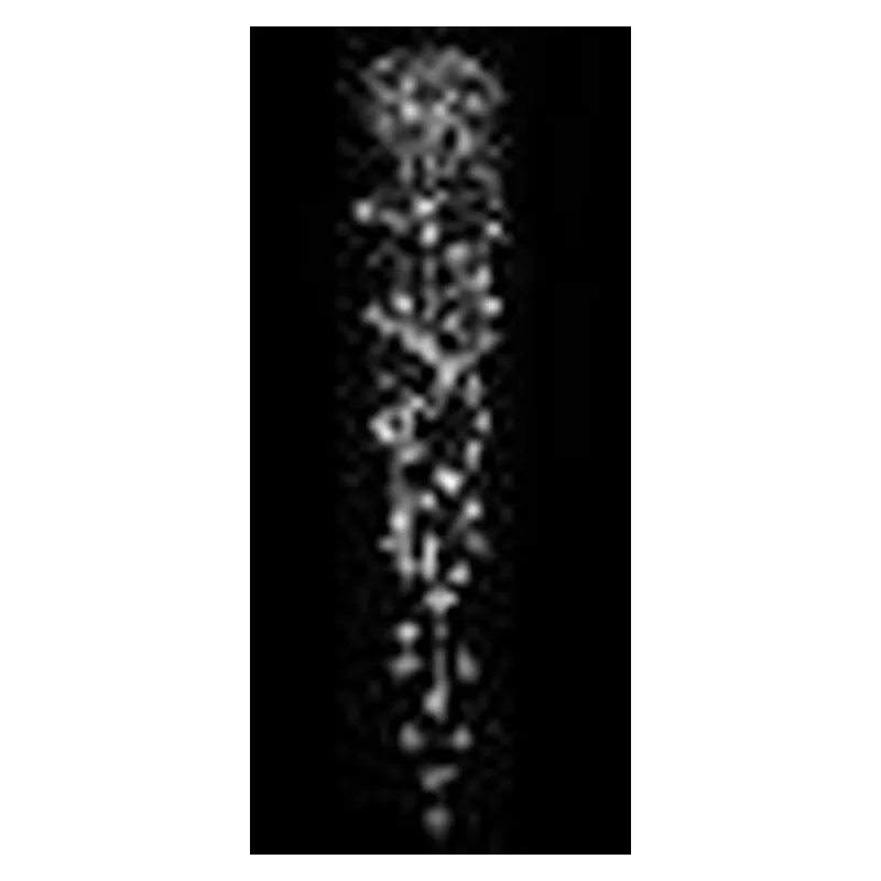 Lustre de Cristal e Inox Cromado 65x300cm - Sindora DCD02871