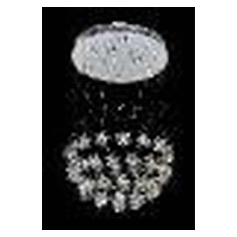 Lustre de Cristal e Inox Cromado 65x110cm - Sindora DCD02873