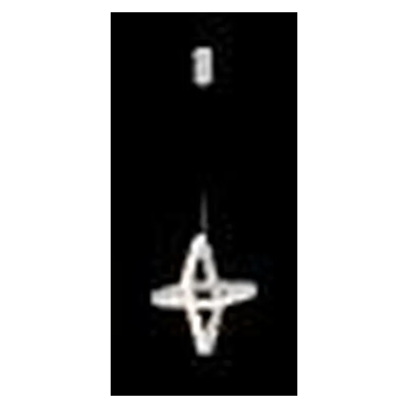 Pendente LED de Metal Branco e Silicone 24W 3000K Bivolt 17x17x20cm - Sindora DCD03204