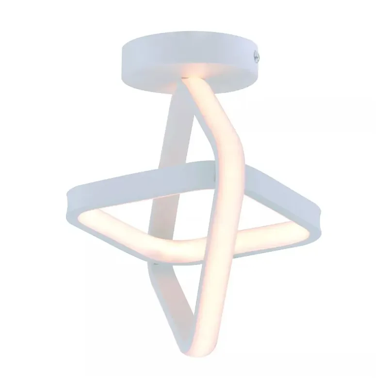 Plafon Ø26x20CM 24W 1680LM 3000K BIVOLT ALUMINO BRANCO+SILICONE CX:18x18x27CM 0,5KG Sindora DCX03210