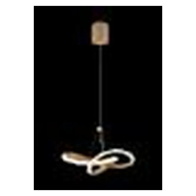 Pendente LED de Metal Dourado e Silicone 20W 3000K Bivolt 20x18cm - Sindora DCD03217