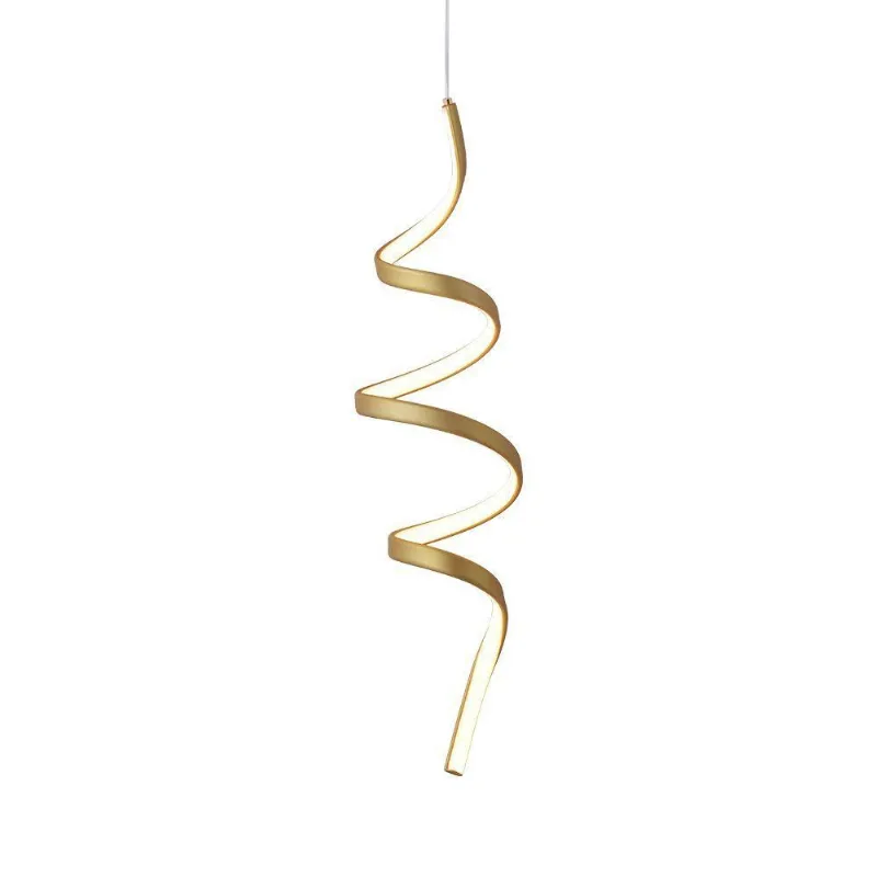 Lustre Pendente Sindora Dcd03235 Dourado Led Bivolt - SINDORA