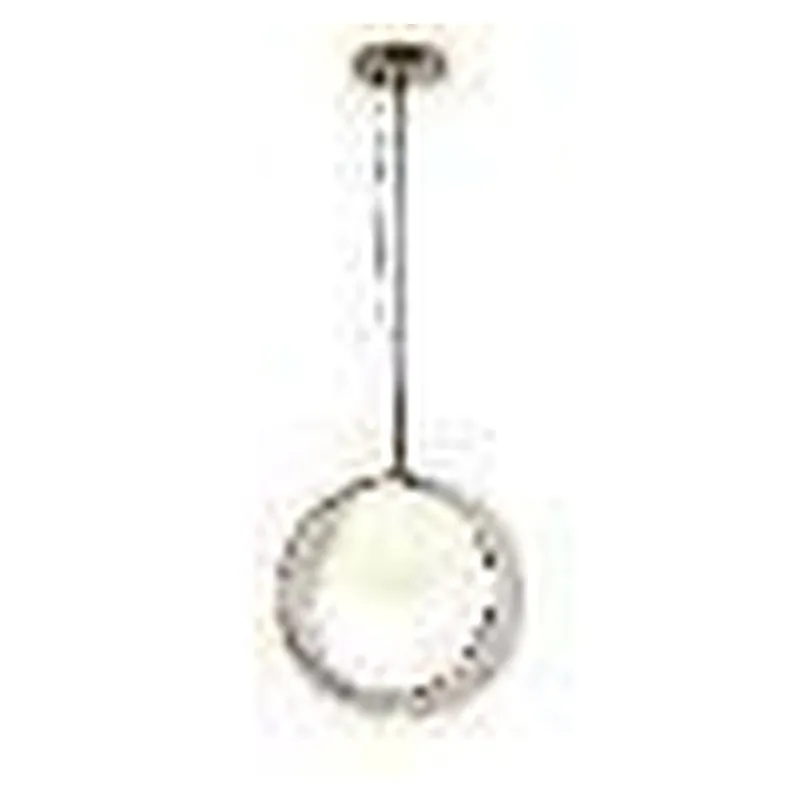 Pendente de Vidro Champagne e Metal Bronze 1 Lâmpada G9 Inclusa 47x16x28cm - Sindora DCD04117