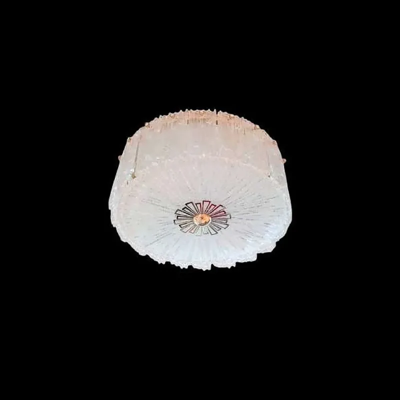 Plafon Ø37x17CM 3000K 6000K 45W METAL DOURADO+CRISTAL CX:25x41x41CM 6,1KG Sindora DCX01620