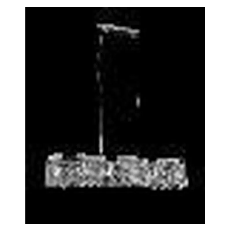Pendente de Cristal e Metal Cromado 6 Lâmpadas G9 25W 18x16x90cm - Sindora DCD02901