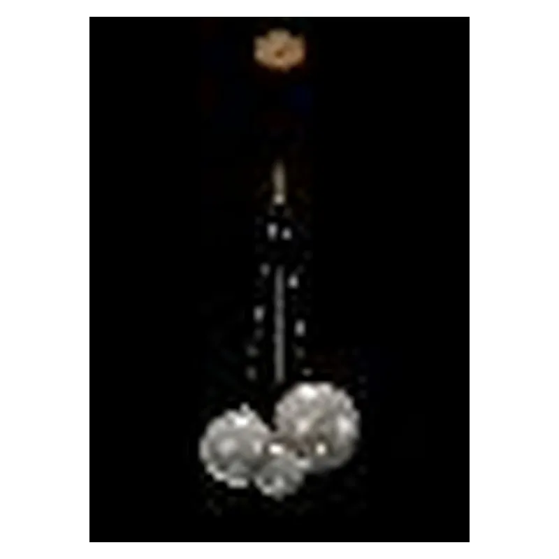 Pendente de Vidro Fumê e Alumínio Bronze 12W 3000K 33x25cm - Sindora DCD04128