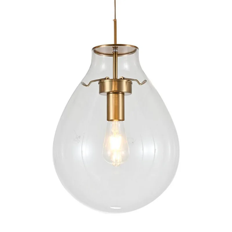 Lustre Pendente Sindora Dcd04130 M Bronze - Transparente E27 Bivolt - SINDORA