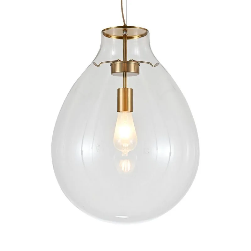 Lustre Pendente Sindora Dcd04131 G Bronze - Transparente E27 Bivolt - SINDORA