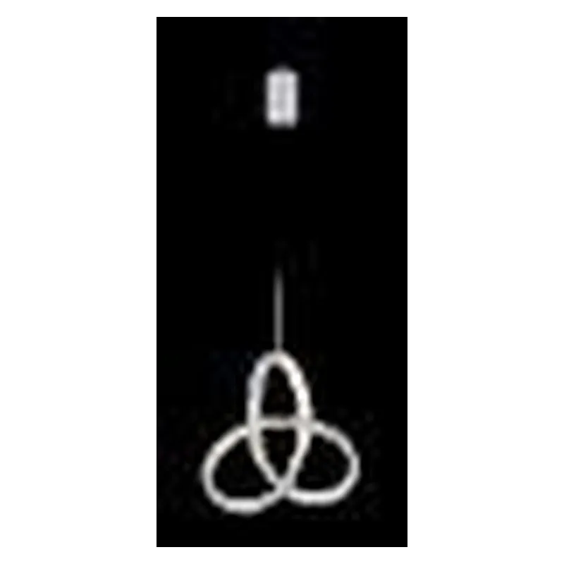 Pendente de Metal Branco e Silicone 20W 2 Temperaturas (3000K/6000K) Bivolt 22cm - Sindora QD05308