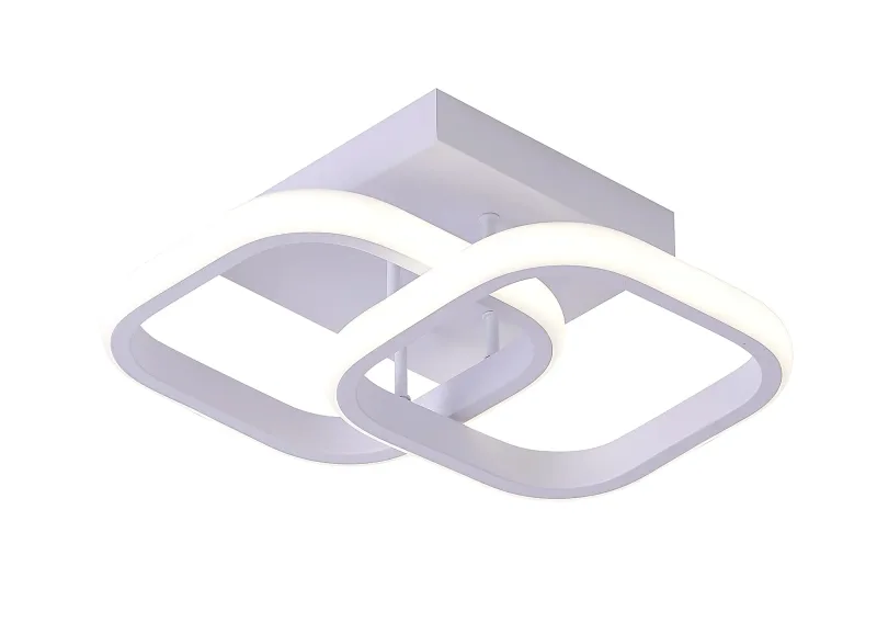 Plafon 24x22CM 22W 1650LM 3000K 6000K BIVOLT METAL BRANCO+SILICONE | CANOPLA:14x14x2,5CM CX MASTER:55x51,5x26,5CM 6,9KG (10 UN.) CX UN.:25x10,5x25CM 0,6KG Sindora QX05322