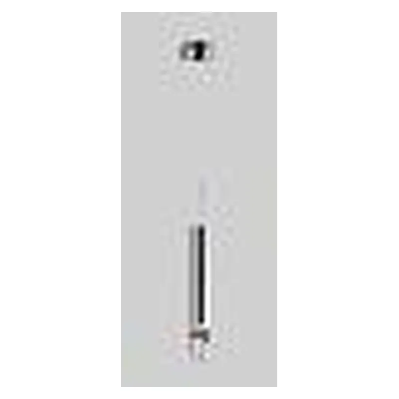 Pendente de Metal Cromado e Acrílico 3W 3000K Bivolt 5x40cm - Sindora QD05164
