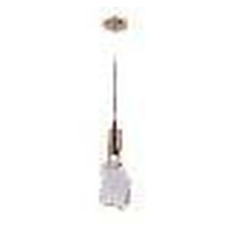 Pendente de Cristal e Metal Dourado Lâmpada Inclusa 5W 3000K Bivolt 10x15cm - Sindora QD05181