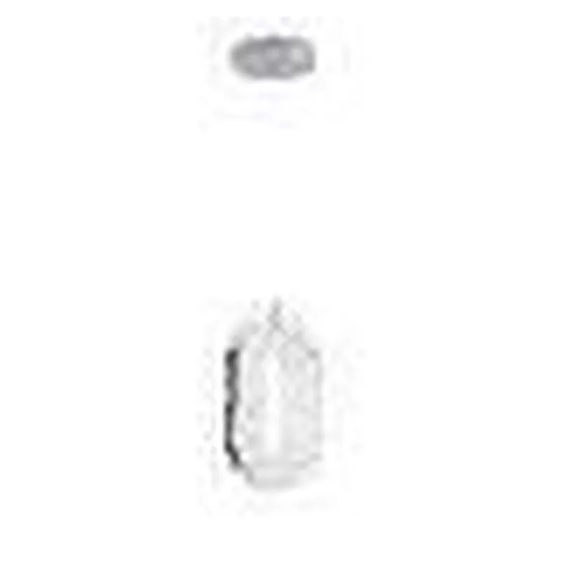 Pendente de Metal Cromado e Plástico 8W 3000K Bivolt 9x18cm - Sindora QD05169
