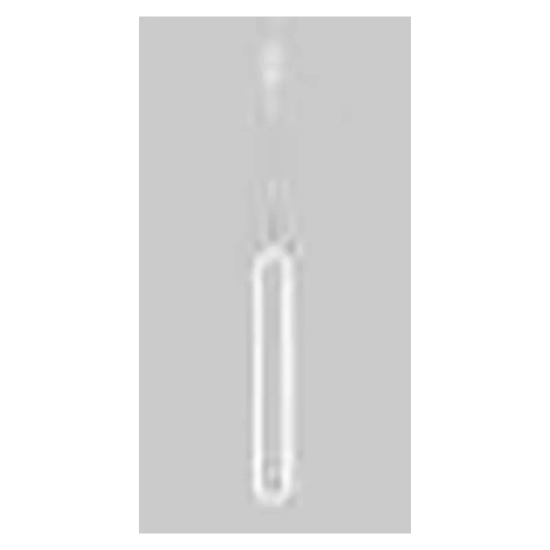 Pendente LED de Metal Branco e Silicone 27W 3000K Bivolt 10x60cm - Sindora QD05401