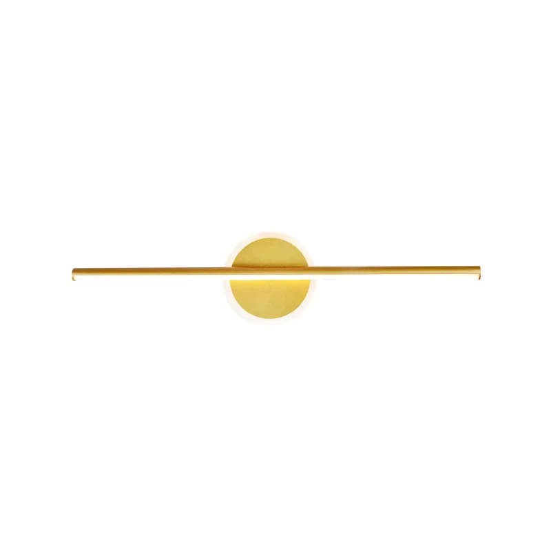 Arandela 10x60CM 20W 1500LM 3000K BIVOLT METAL DOURADO+SILICONE Sindora QB05425